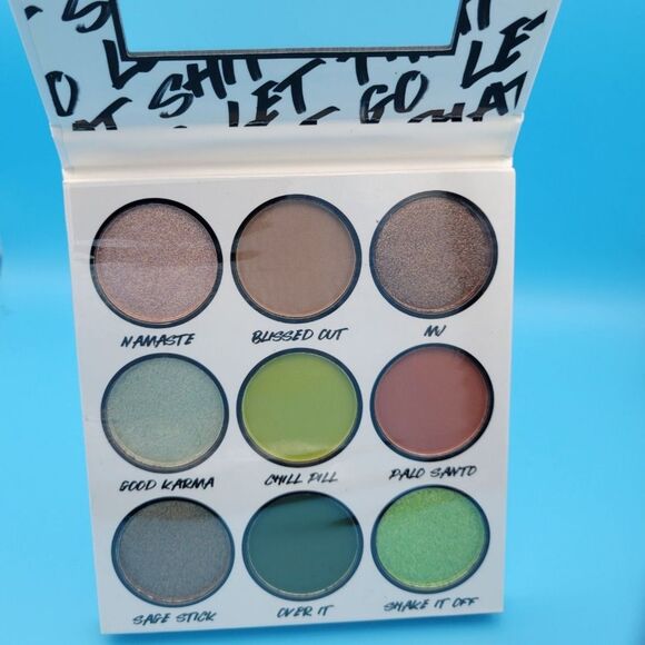 SEALED BH Cosmetics Let That Sh*t Go 9 Color Eye Shadow Palette - Earthy Shades - Picture 1 of 5